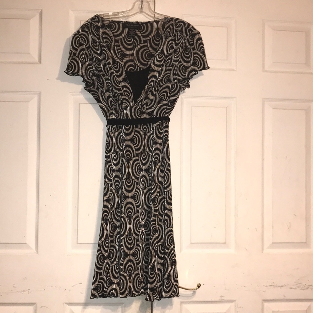 Women’s Patterned Crinkle Dress